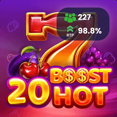 20 Boost Hot igralni avtomat