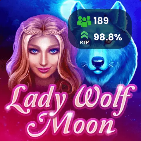 Lady Wolf Moon igralni avtomat